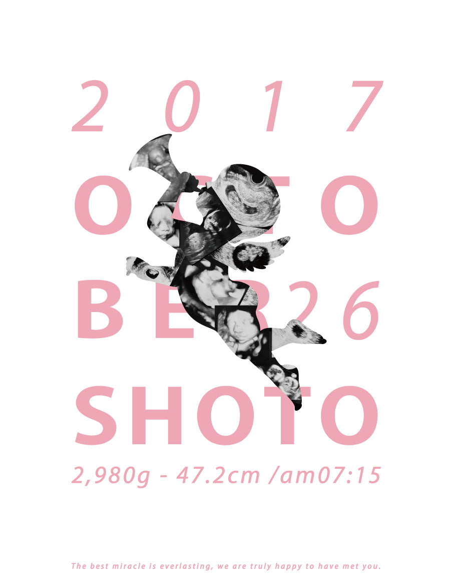 天使 Pink キャンバス