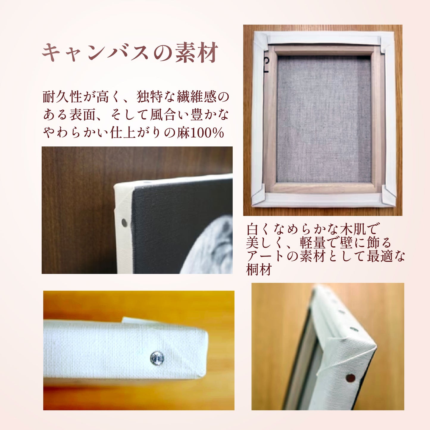 天使 Blue キャンバス