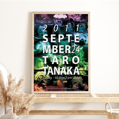 【セットでお得！30％OFF】Background< colorful >（エコー写真10~12枚）