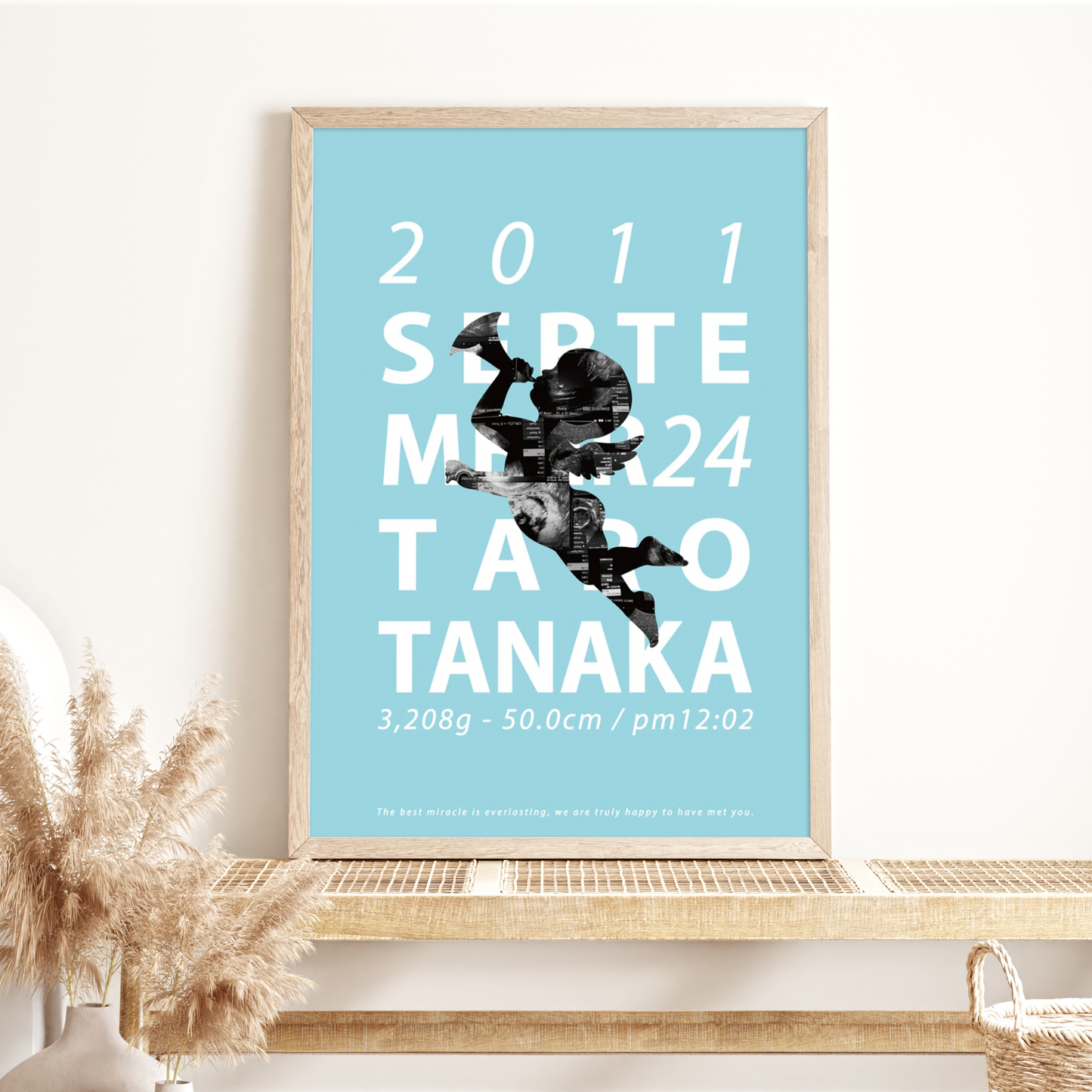 【セットでお得！30％OFF】天使 < light blue>（エコー写真10~12枚）