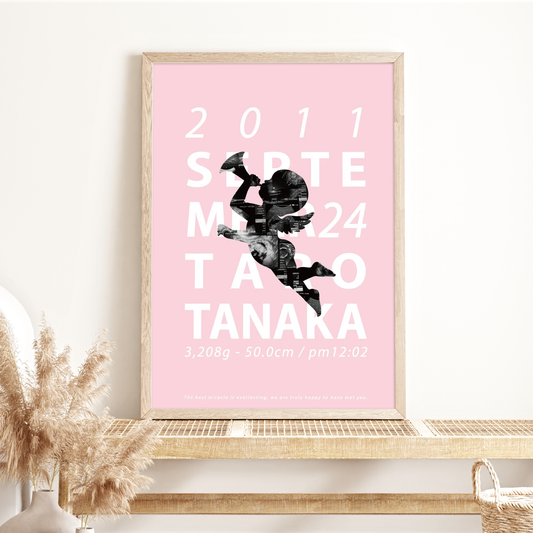 【セットでお得！30％OFF】天使 < pink >（エコー写真10~12枚）